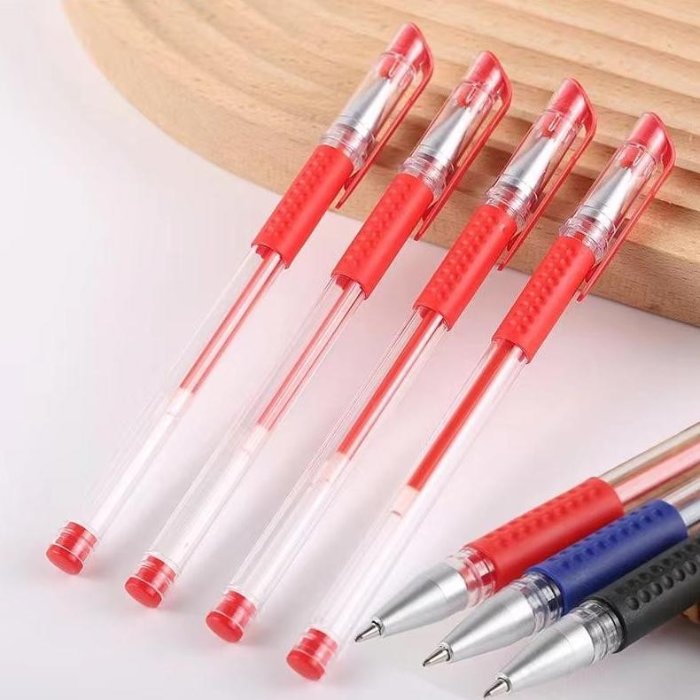 

Termurah (Bisa Cod) 50 Pcs Pena Tanda Tangan Ujian, Pena Gel, Pena Khusus Siswa, Tinta Hitam Biru Merah, Siswa 0.5Mm Sederhana Diskon