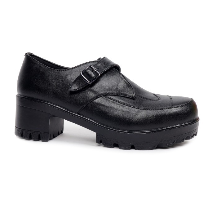 Elira Jenner Black Sepatu Pantofel Wanita