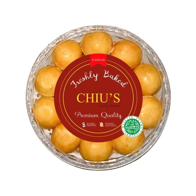 

Chiu'S Nastar 500Gr ( Kue Kering Vegetarian Vegan Tanpa Telur & Susu ) Ratnajiacik