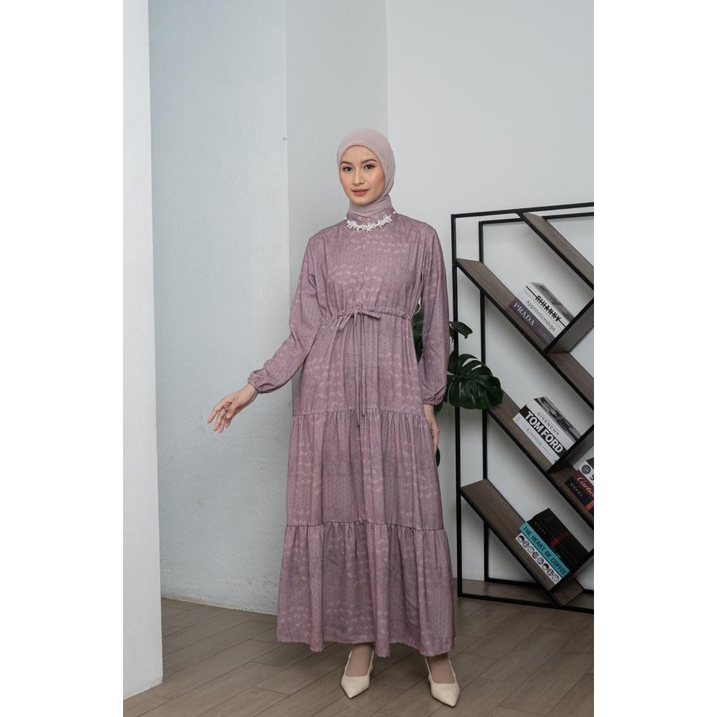 ZM ZASKIA MECCA - NEW WIKE GAMIS - JELITA INDONESIA - EDISI BOGOR GAMIS LEBARAN 2025 DRESS MODEL TER
