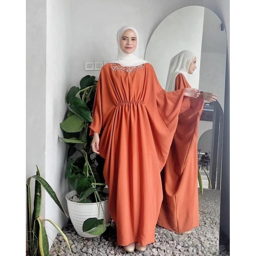 D2183 AYANA KAFTAN - MACADAMIA HOUSE KAFTAN GAMIS LEBARAN 2025 MAXI MIDI DRESS MODEL TERBARU CASUAL 