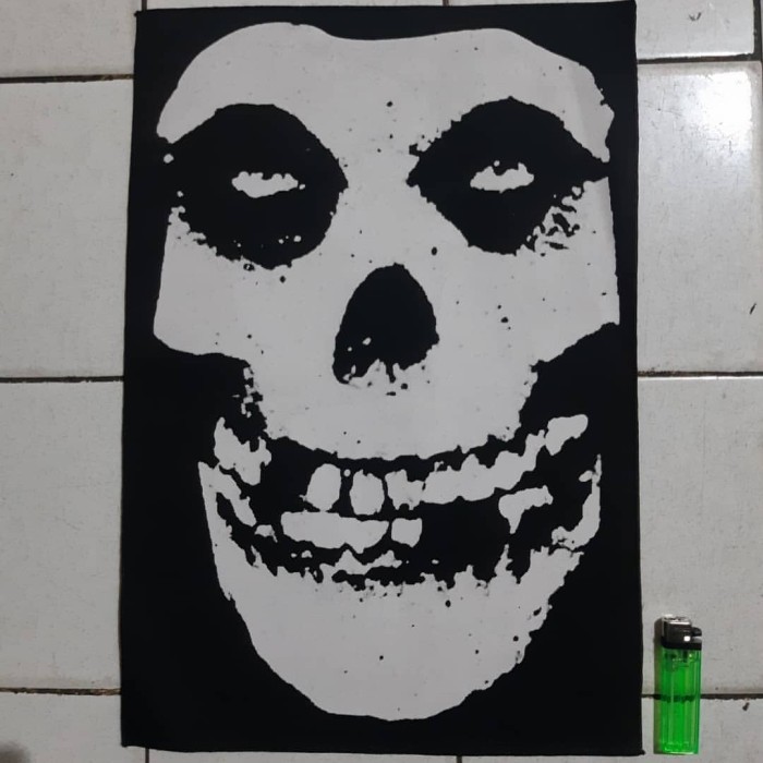 PROMO BACKPATCH LOGO MISFITS