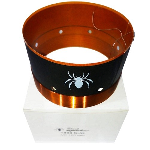 Spul Spool Voice Coil Speaker 18 inch Black Spider BS-1898 SB 100mm ( 4inchi ) Spol BS1898 SUB 1898