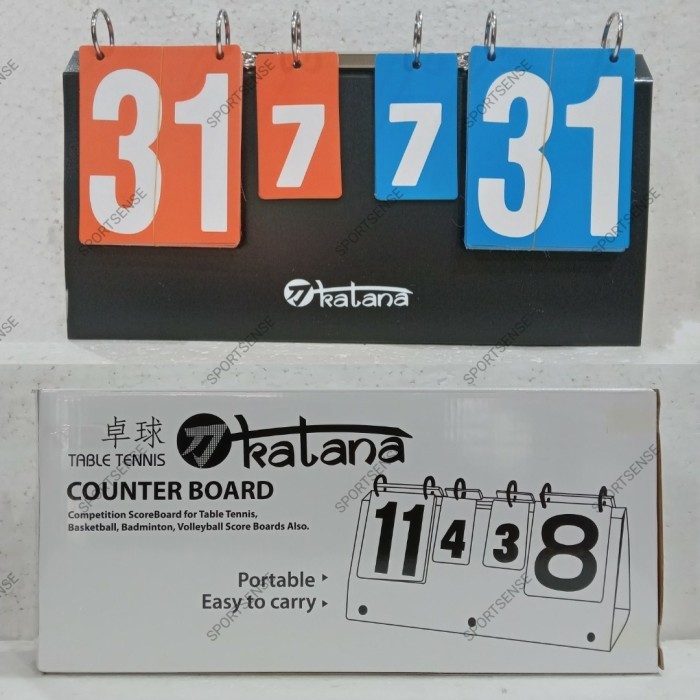 Scoring Board Papan score skor tenis meja pingpong Badminton Katana