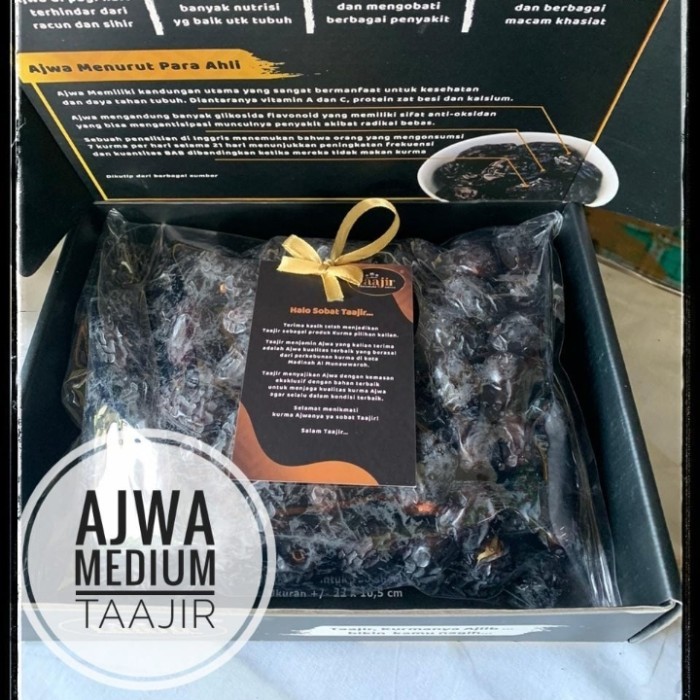 

Kurma Ajwa Premium/Kurma Ajwa Medium Taajir