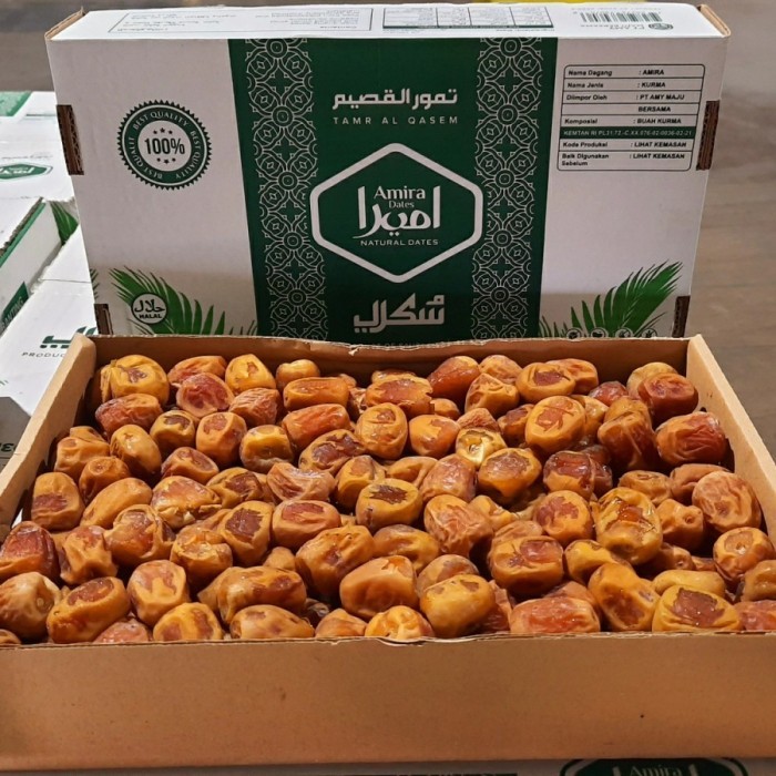 

Kurma Sukari Amira 3Kg Grade A Premium Dates - Kurma Sukary Saudi