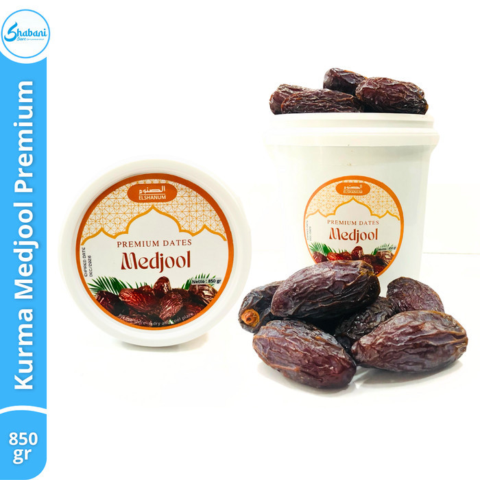 

Kurma Medjool California 850gr Kemasan Ember - Medjool Original jumbo