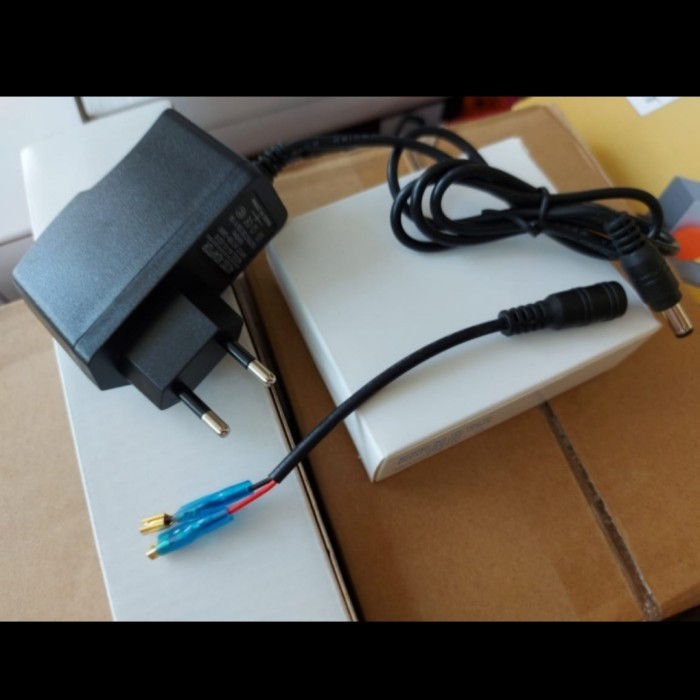 ;&;&;&;&] Adaptor 12V 1A Untuk Dinamo Mini Drill Adapter Dinamo Bor Mini PCB