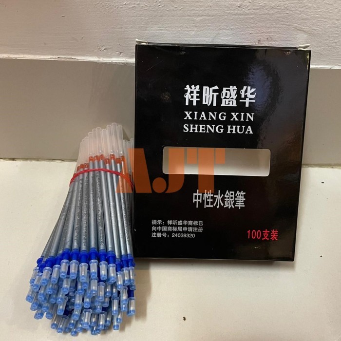 

Pulpen Sheng Hua Silver Pen Penanda Pola Tinta Perak Tulis Kain Kulit