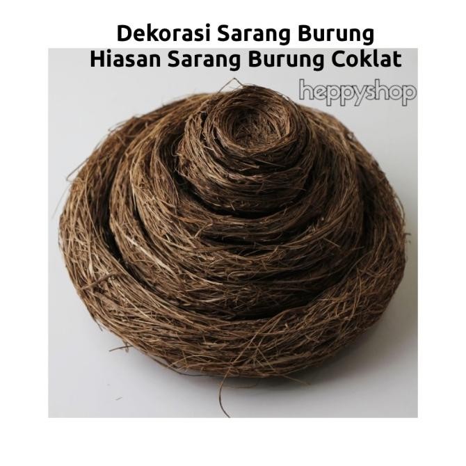 

#####] Dekorasi Sarang Burung, Hiasan Sarang Burung Paskah Coklat