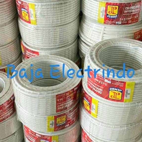 Kabel Nym 3X2,5Mm Jembo @50M Nym 3X2,5 Jembo 3X2.5Mm 3X2.5 50 Meter