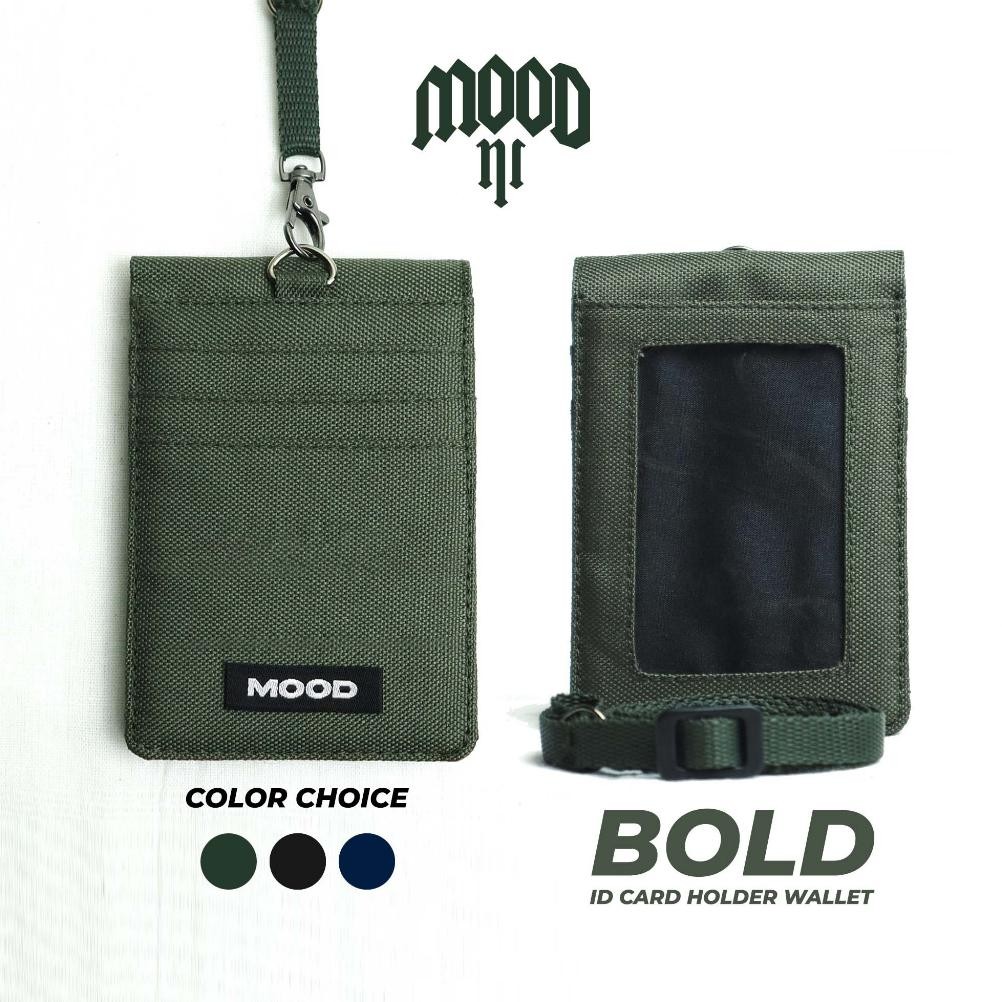 

TERMURAH Id Card Holder Name Tag Wallet Lanyard Bold by Mood Adventure rwet-23