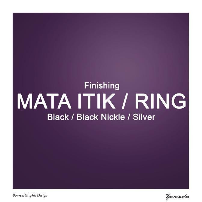 *#*#*#] Finishing Mata Itik / Ring Silver Black