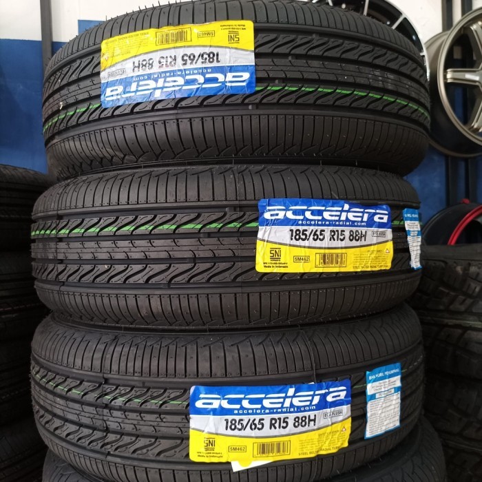 BAN MOBIL RING 15 TUBLES ACCELERA ECO PLUSH 185 65 R15 TAHUN PRODUKSI TERBARU 185/65/R15