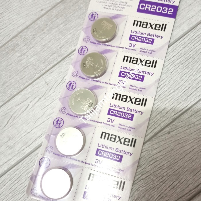 SPECIAL BATRE MAXELL CR2032 CR 2032 MAXXEL MAXEL 3V BATERAI KANCING ORI ASLI KODE 1312
