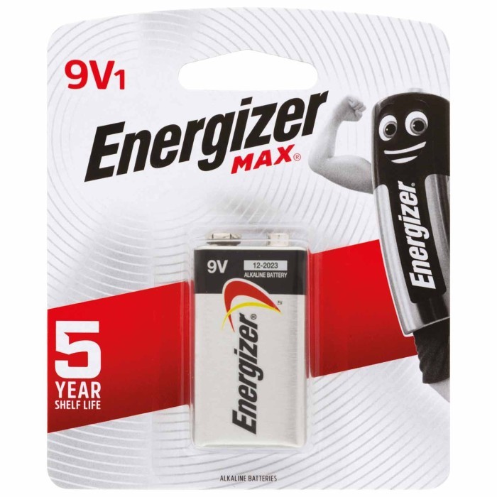 STOK TERBATAS ENERGIZER 9 VOLT / BATERAI ENERGIZER 9V / ENERGIZER 9V KODE 1084