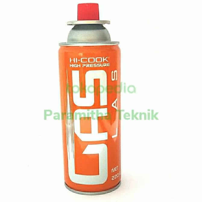 Diskon Tabung Gas Mini Las / Welding Portable Gas - Hi Cook Kaleng Orange
