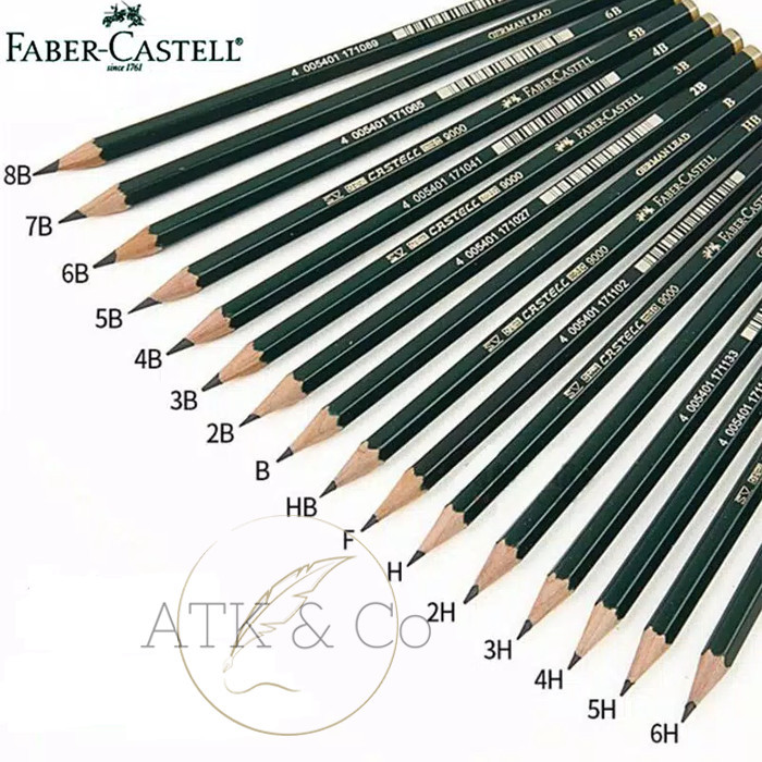 

PRODUK TERBATAS PENSIL KAYU FABER CASTELL 8B 7B 6B 5B 4B 3B 2B B HB F H 2H 3H 4H 5H 6H KODE 443