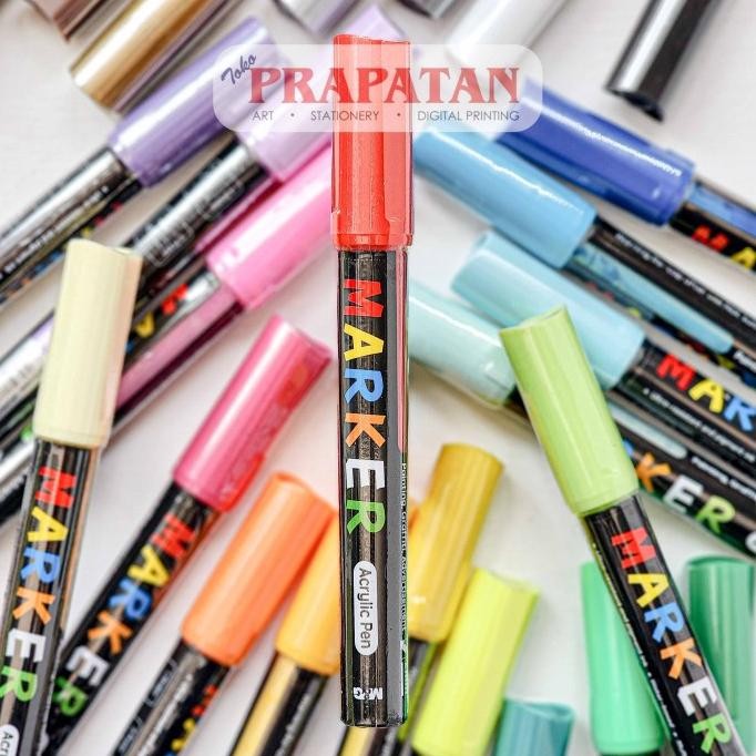 

@@@@] M&G Acrylic Marker 2mm | Acrylic Pen | Spidol Akrilik