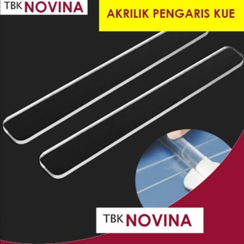 

SPECIAL [ 1 PCS ] AKRILIC PENGGARIS KUE AKRILIC / ACRYLIC THICKNESS BALANCE KODE 1183