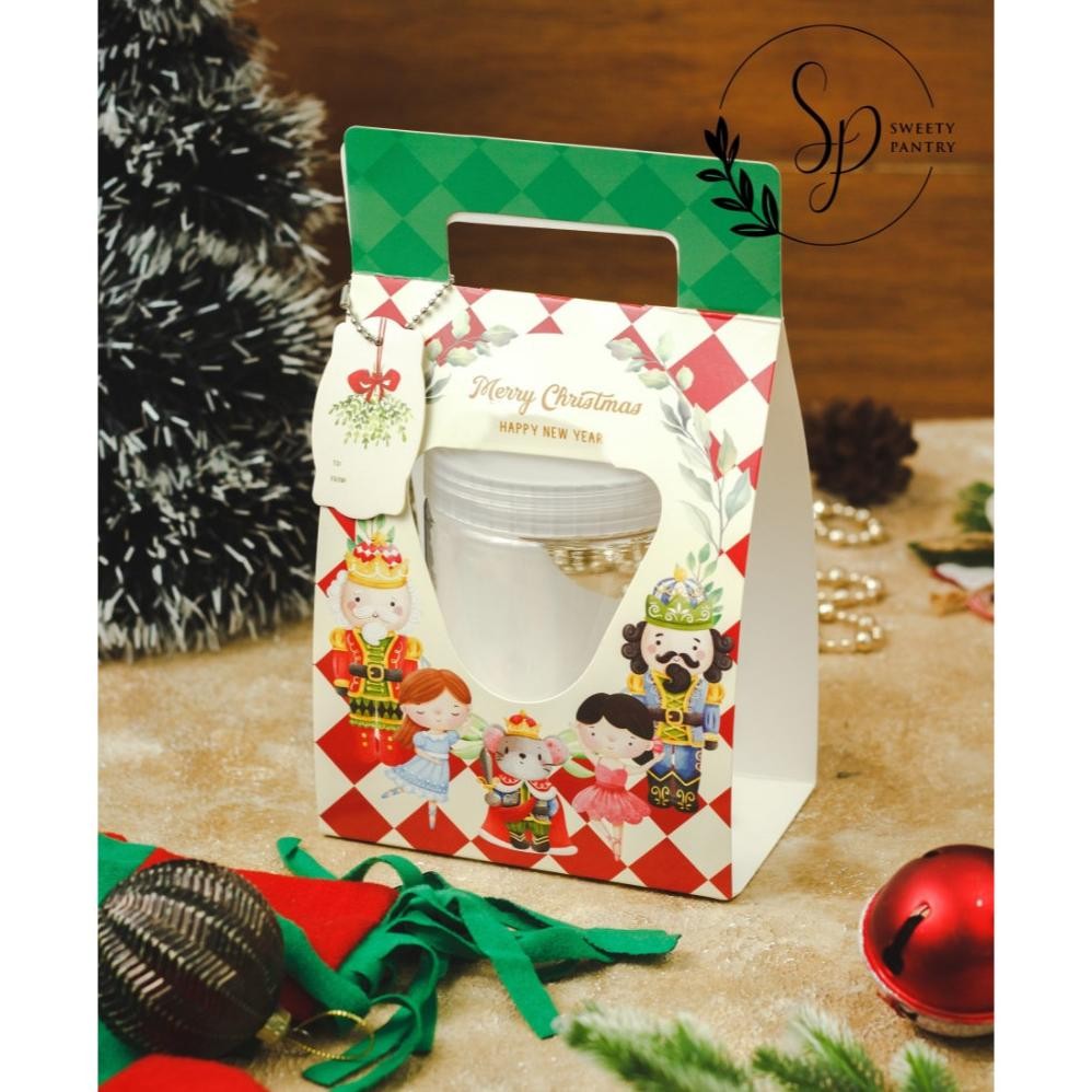 

SALE Box hampers natal kotak packaging Sleeve Christmas fb-43
