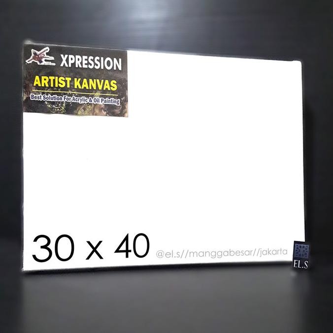 

XPRESSION CANVAS 30 X 40 (KANVAS LUKIS)