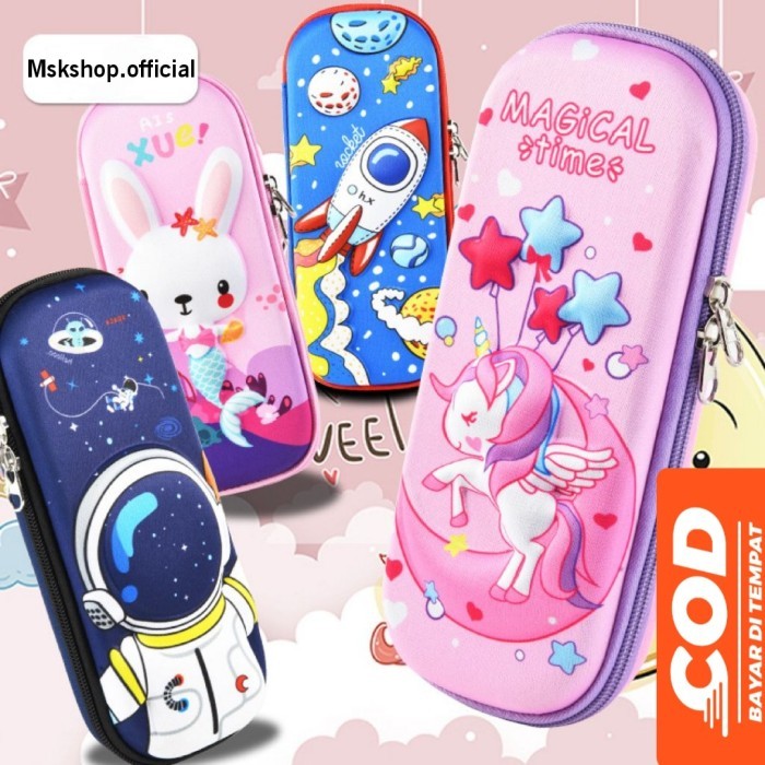 

SALE KOTAK TEMPAT PENSIL ANAK SEKOLAH / TEMPAT PENSIL ANAK 3D WATERPROOF KODE 1370