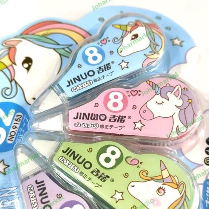

PROMO! tipe ex roll mini unicorn edition isi 4 set Johar Market