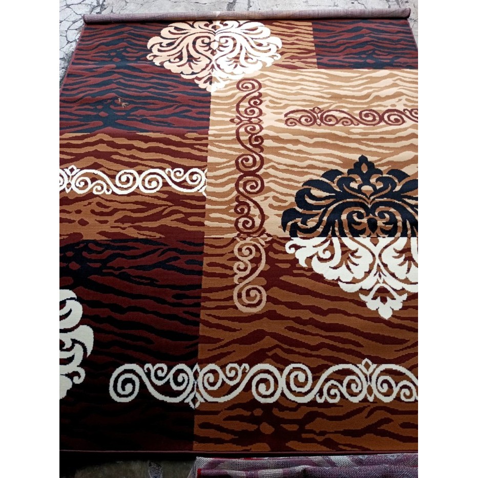 Karpet Permadani Moderno 230X310 Seri Minimalis Abstrak Ukuran Jumbo Harga Promo