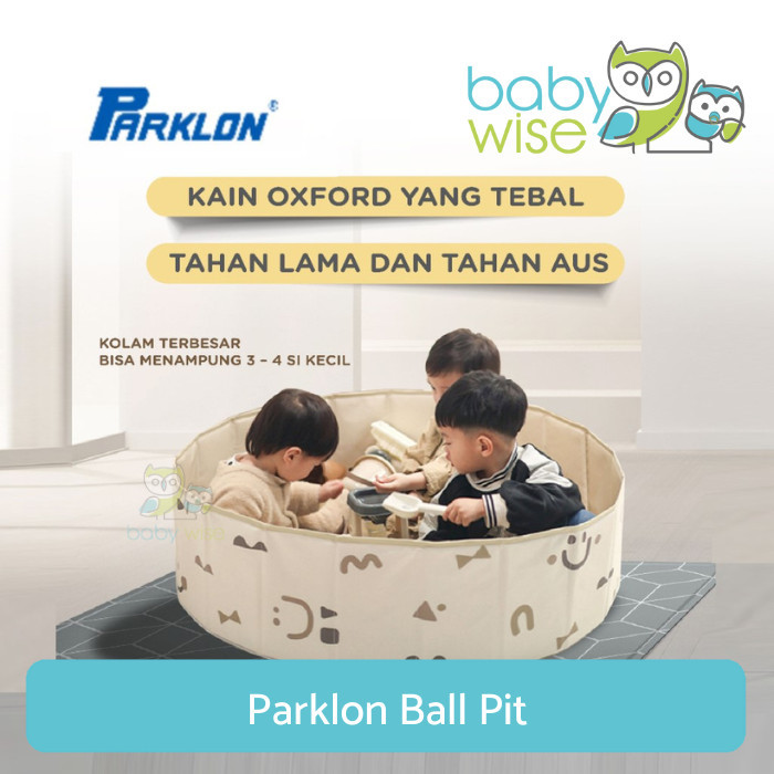 Parklon Ball Pit - Mainan Kolam Lipat Mandi Bola Anak Mainan Sensorik