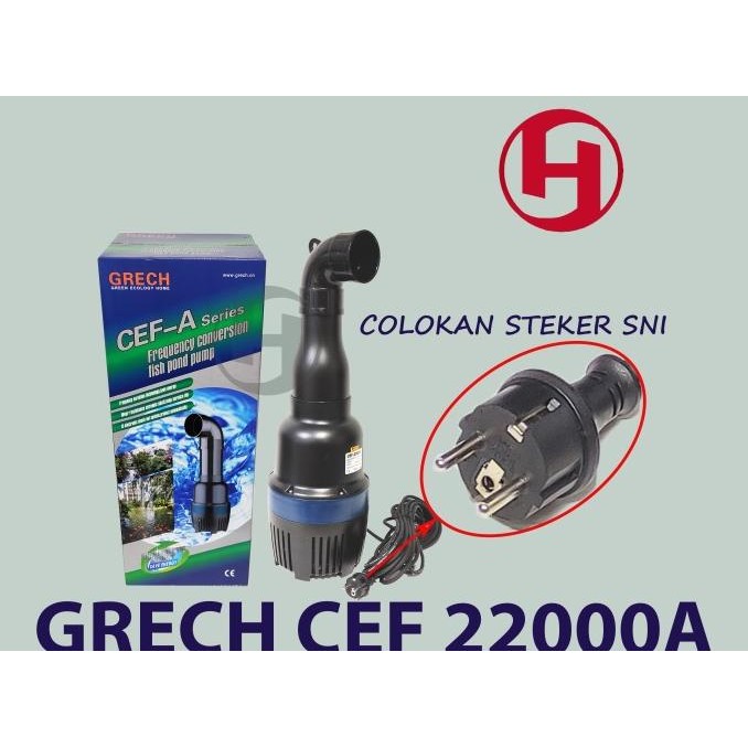 WATER PUMP CEF 22000 A POMPA CELUP KOLAM SUNSUN GRECH CEF 22000A