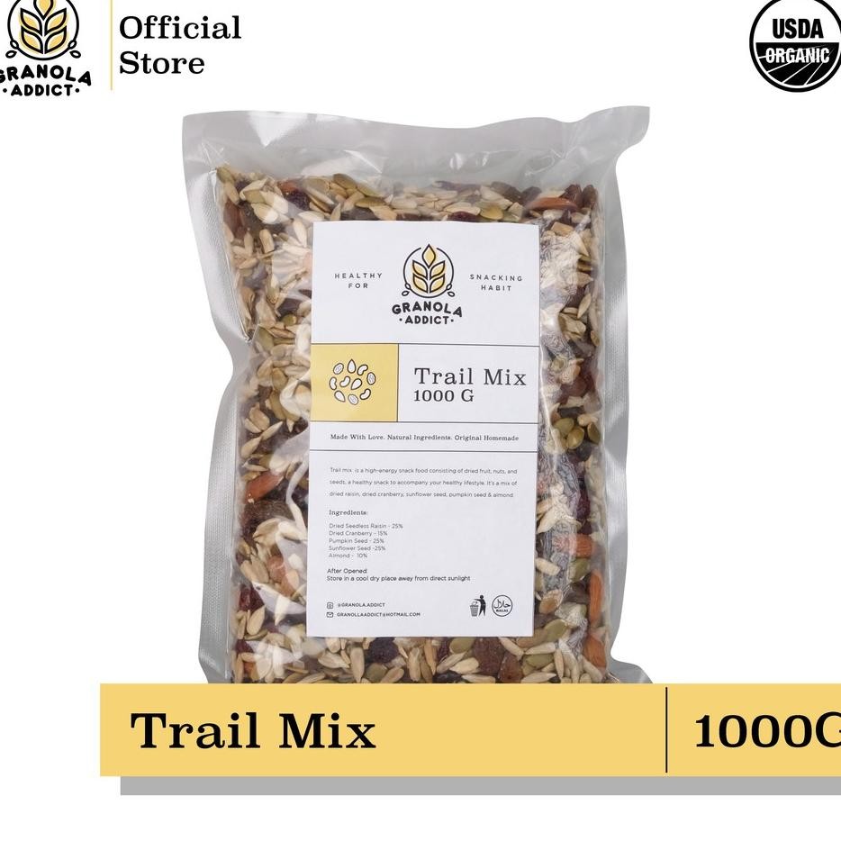 

Granola Addict Trail Unflower Pumpin Eed Almond Raiin Cranberry 1G