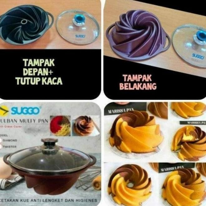 

Loyang Kue Sultan Merk Suggo Tulban Premium Anti Lengket - Twister MS