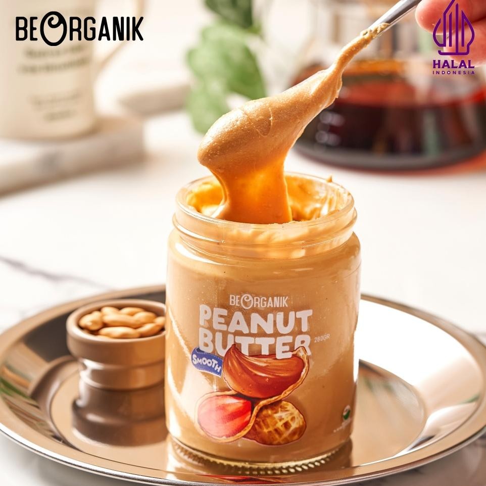 

Beorgani Peanut Butter Elai Acang 280Gr Unweetened Gluten Free Vegan