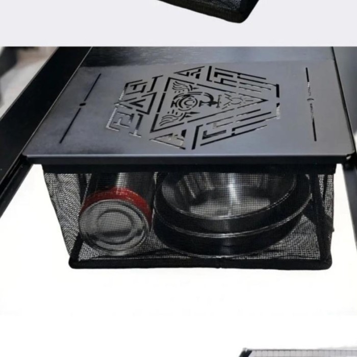 HEMAT TIO PRODUCT IGT MESH TABLE TRAY JARING RAK MEJA CAMPING OUTDOOR TERLARIS KODE 1479