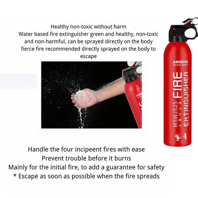 Gratis Ongkir Promo Pemadam Api Mobil Portable / Tabung Apar Portable Flamebeater Cod