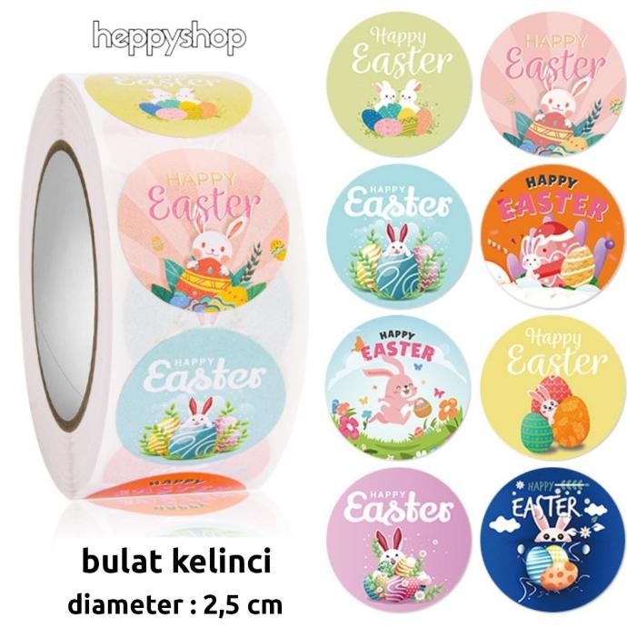 

<<<<<] Stiker Paskah, Happy Easter Stickers