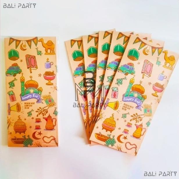 

gd-90 Amplop Angpao Lebaran Idul Fitri 2025 Unik Premium Art Paper Tebal, Custom Nama, Lucu, Aesthetic Terlaris