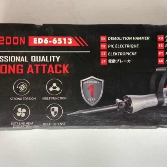 MESIN JACK HAMMER PH 65 EDON BOBOK ASPAL/LANTAI/BETON