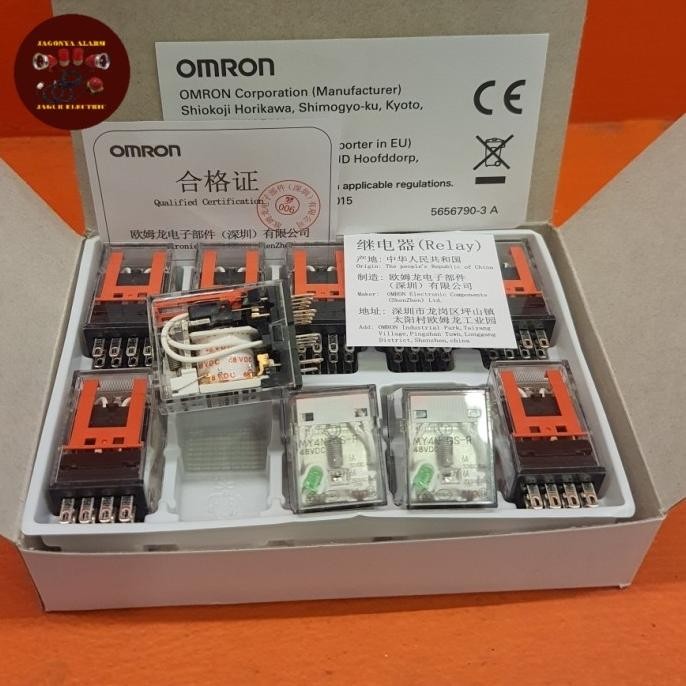 Promo Relay My4N-Gs 48 Vdc Relay Omron Original