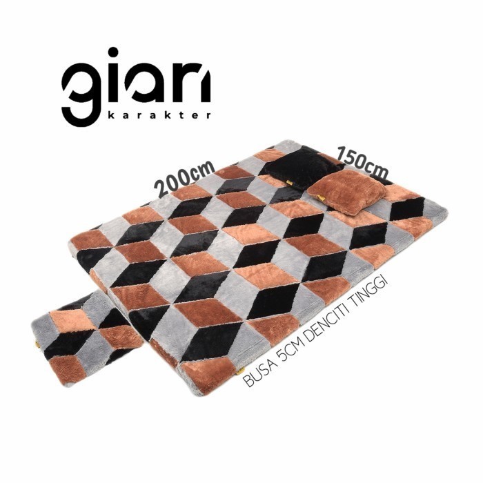 Karpet Bulu Rasfur/Busa/Surpet 3D Premium - Gian Karakter Best Quality