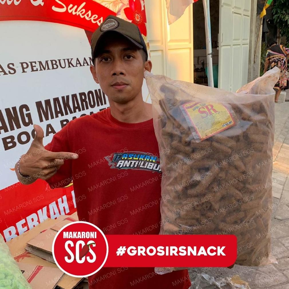 

fs-6 Snack Roll Coklat Pandan 1KG Momo Wafer Roll Terlaris