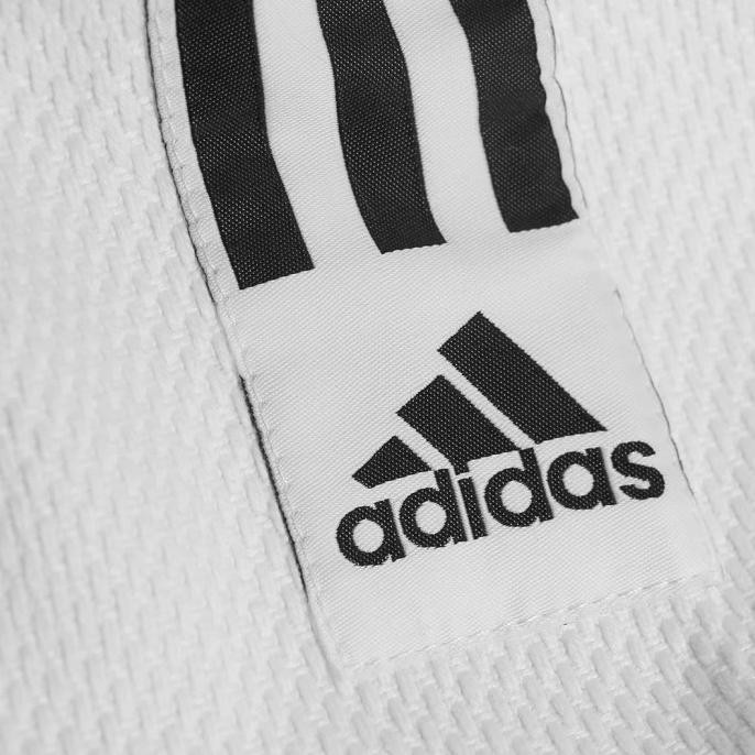 Adidas Judo Training Gi White Stripe Black