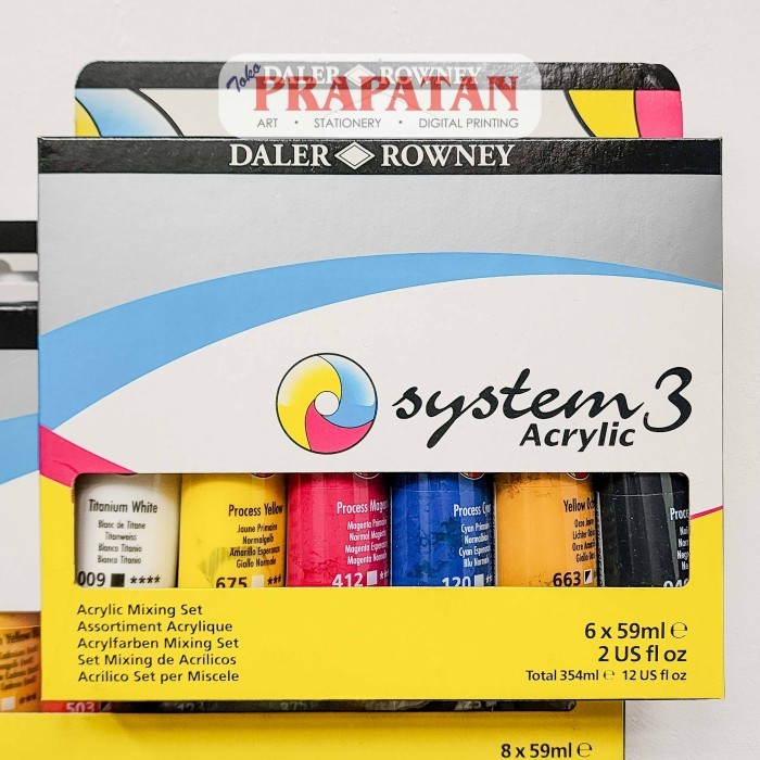 

TERBARU Daler Rowney System 3 Acrylic Sets Cat Akrilik