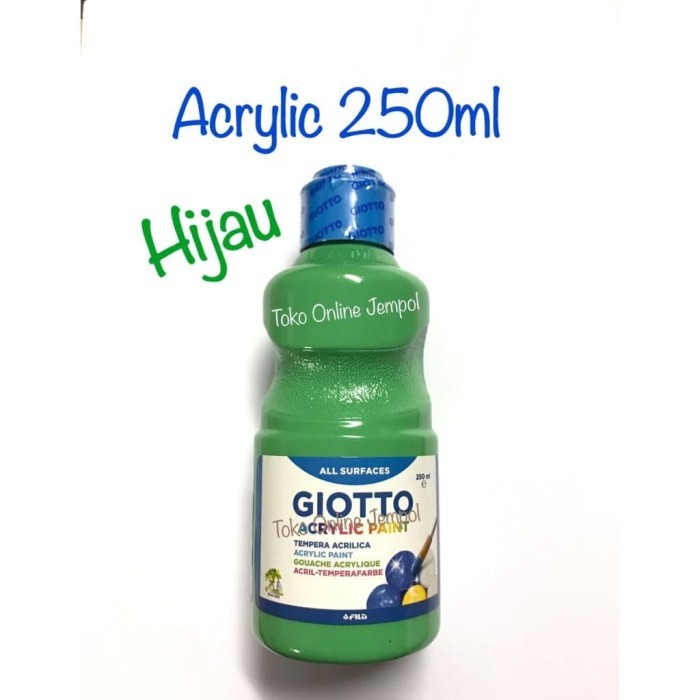 

TERBARU Cat Acrylic Paint GIOTTO 250ml satuan Akrilik cet ATK0821GT HOT SALE!