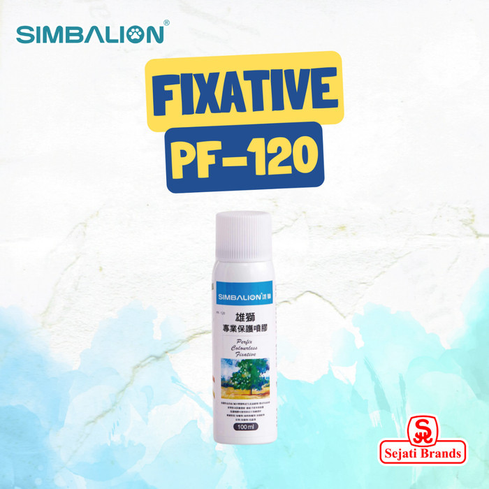 

TERBARU Simbalion Fixative Varnish Pelindung Lukisan PF-120 BISA GRAB!