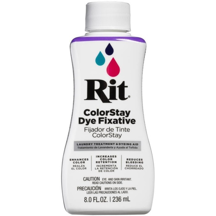 

TERBARU Rit Dye Color Stay Fixative 8oz