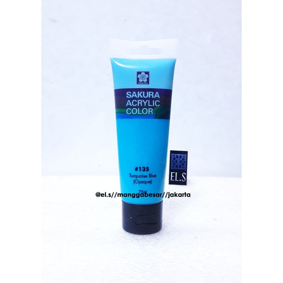 

TERBARU Sakura Acrylic Paint Turquoise Blue ( Cat Acrylic ) BISA GRAB!