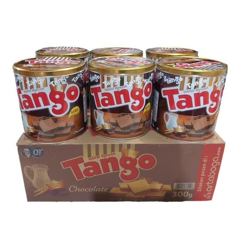 

Ow42 [1Dus Isi 6 ]Tango wafer kaleng VANILLA DAN COKLAT 240g Original