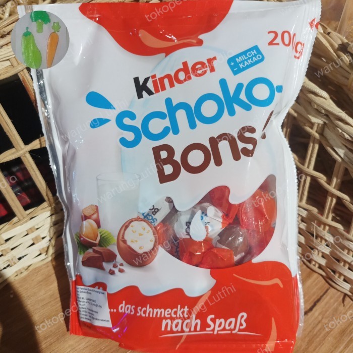 

Ready Kinder Schokobons 200gram